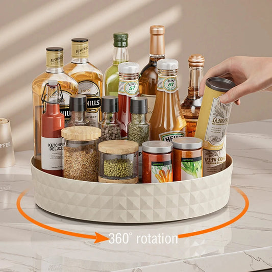 360° Rotating Spice Rack & Kitchen Organizer